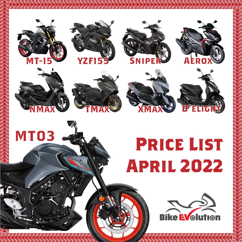Yamaha Bike Price as per April 2022